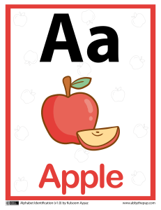 Alphabet Flashcards A-Z for Kids