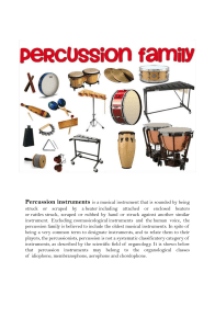 Percussion Instruments