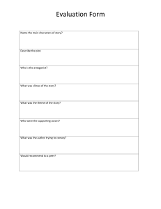 Story Evaluation Form