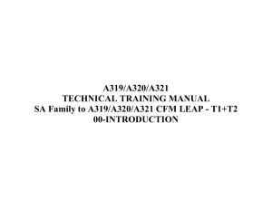 A319/A320/A321 Technical Training Manual