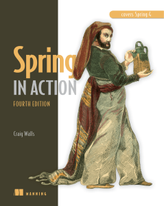 Craig Walls - Spring in Action 4th Edition - 2014