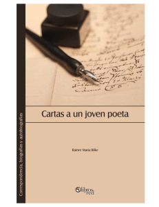 RILKE  Rainer Mar a   Cartas a un joven poeta   1926 