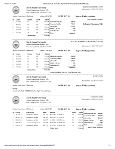 2nd Sem