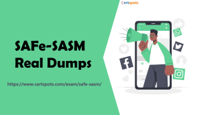 SAFe Advanced Scrum Master (SAFe-SASM) Dumps Questions