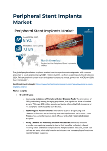 Who are the Key Players in the Peripheral Stent Implants Market?