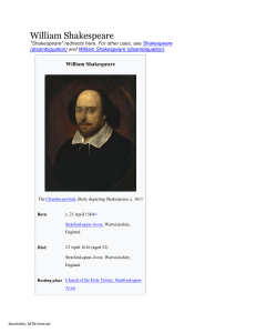 William Shakespeare Biography: Life, Works, and Legacy