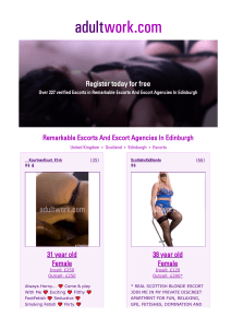 Edinburgh Escort