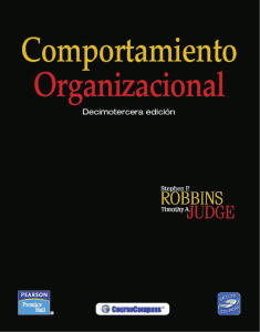 Comportamiento Organizacional: Libro de Texto