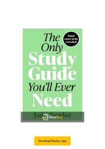 the-only-study-guide-you'll-ever-need