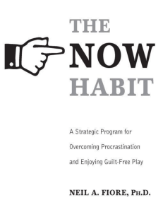 The Now Habit 