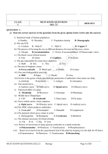 10th Must know-2022-23-BIOLOGY