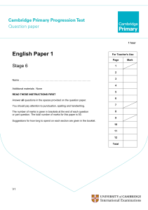 2011- Cambridge primary-progression-test-stage-6-english-paper-1pdf-pdf-free