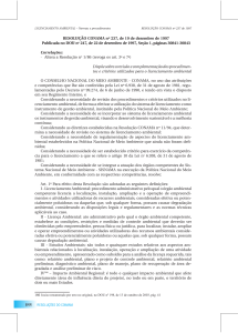 Resolução CONAMA 237: Licenciamento Ambiental