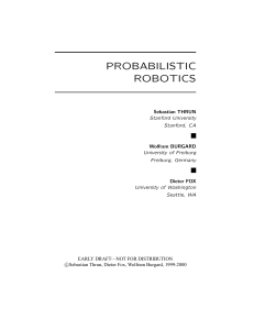 Probabilistic Robotics Textbook