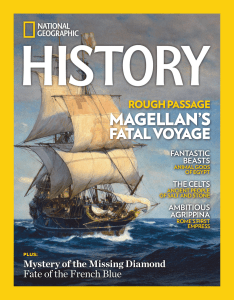 National Geographic History Magazine: Magellan, Celts, Agrippina