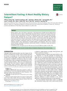 intermittent fasting