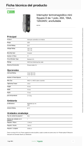 Schneider Electric Interruptores-termomagnéticos-QO-QOB QO120