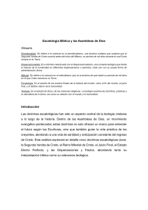 Escatología Bíblica y las Asambleas de Dios