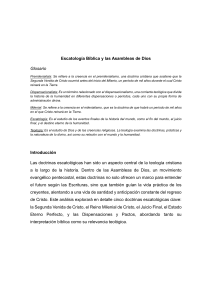 Escatología Bíblica y las Asambleas de Dios