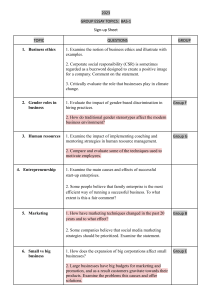 Group Essay Topics Sign-up Sheet