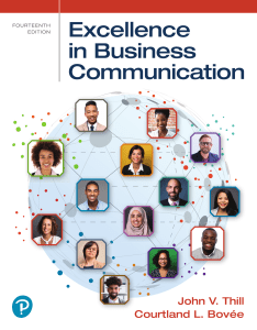 eBook Excellence in Business Communication 14th Edition By John Thill, Courtland Bovée