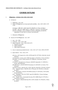 Course-Outline-Oblicon - CERVANTES