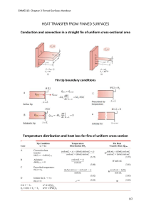 Chapter 3 Fin Conduction