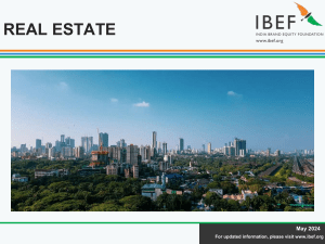 Indian Real Estate Market Report 2024