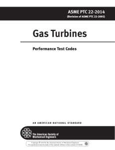 ASME PTC 22 SUMMARY