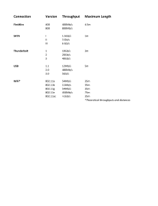 InterfaceThroughputs