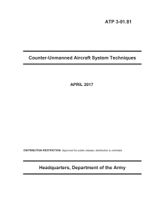 Counter-UAS Techniques: ATP 3-01.81