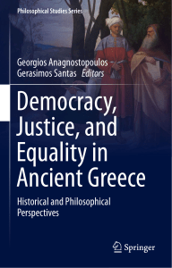 Democracy, Justice, and Equality in Ancient Greece Historical and Philosophical Perspectives ( PDFDrive )