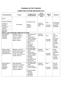 FLS Training Activity Matrix JBRomero