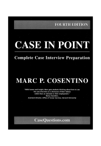 pdfcoffee.com marc-cosentino-case-in-point-pdf-free