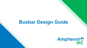 Busbar Design Guide: Materials, Sizes, Terminations