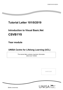 CSVB1Y8 TL 101 0 2019-Updated