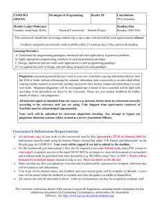 COMP1811 SchemeProject 2024 CWSpec