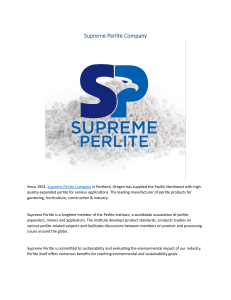 Supreme Perlite Company