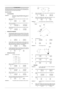 Fluid Mechanics Exam: Practice Questions & Problems