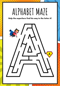 Alphabet Maze 1