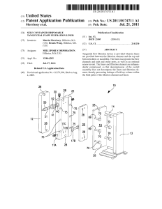 Self-Contained Disposable Tangential Flow Filtration Liner