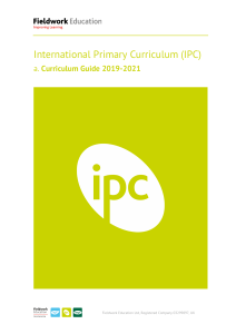 International Primary Curriculum (IPC) - Curriculum Guide