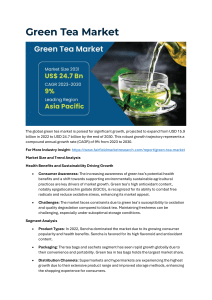 Who are the Key Players in the Green Tea Market?