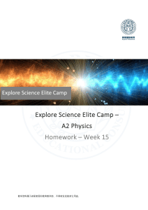 A2 Physics Homework: Circular Motion, Oscillations, Newton's Laws