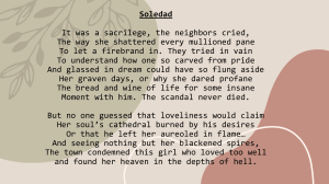 Soledad: A Poem of Love and Scandal