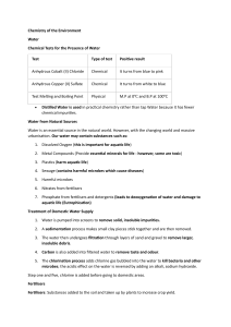 Chemistry of the Environment