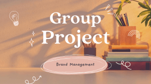 Brand Management Presentation: Mystify