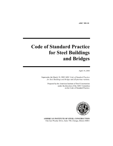 AISC 303-10 - Code of Standard Practice for Steel Buildings and Bridges