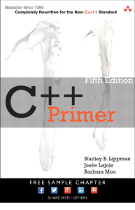 C++ Primer, Fifth Edition Textbook