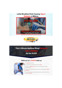 Deep Sleep Diabetes Remedy Reviews (Genuine Customer Reports) Is It Worth the Money? PDF Download!